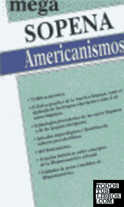 Diccionario Americanismos. Mega