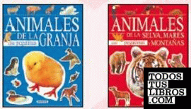 Animales con pegatinas (2 títulos)