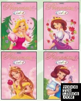 Princesas color (4 títulos)