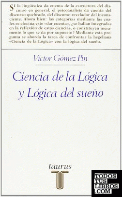 CIENCIA DE LOGICA Y LOGICA SUEÑO    ENS156