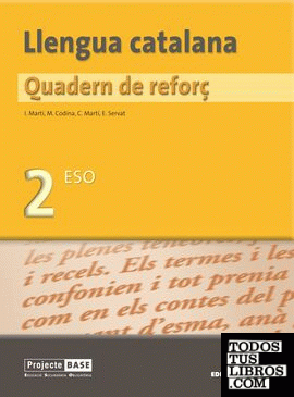 Quadern de reforç. Llengua catalana 2n ESO