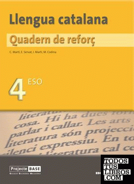 Quadern de reforç. Llengua catalana 4t ESO