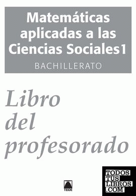 Guía didáctica. Matemáticas 1. Bachillerato - Humanidades y Ciencias Sociales - ed. 2015
