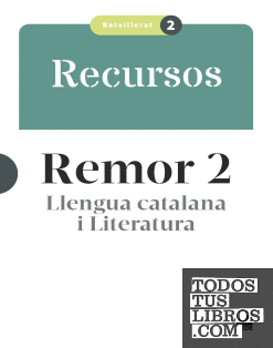 Llibre del professorat. Remor. Llengua catalana i Literatura 2 BATX