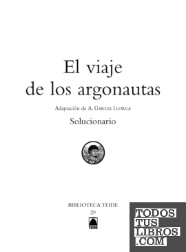 Guía didáctica. El viaje de los Argonautas. Biblioteca Teide