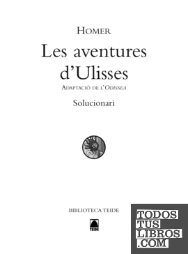Solucionari. Les aventures d'Ulisses. Biblioteca Teide