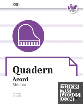 Acord. Quadern - Música 4 ESO (A prop)