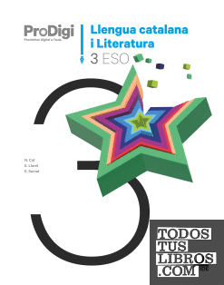Quadern ProDigi. Llengua catalana i Literatura 3 ESO