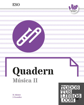 Quadern. Música II ESO (CAT) - ed. 2019