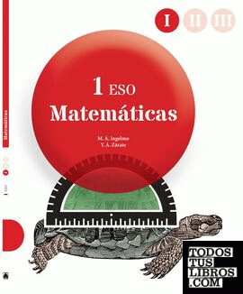 Matemáticas 1º ESO - 3 volúmenes