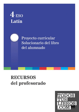 Guía didáctica. Latín 4 ESO - ed. 2016