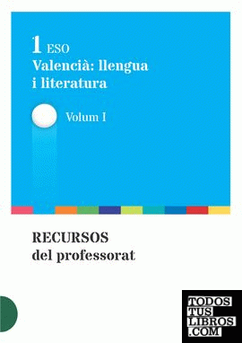 Guia didàctica. Valencià: llengua i literatura 1 (ed. 2015)