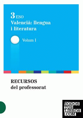 Guia didàctica. Valencià: llengua i literatura 3 ESO - (ed. 2015)