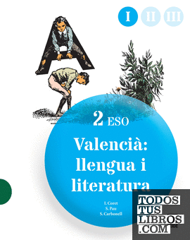 Valencià: llengua i literatura 2 ESO (tres llibres)