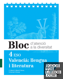 Bloc d'atenció a la diversitat. Valencià: llengua i literatura 4 ESO - ed. 2016