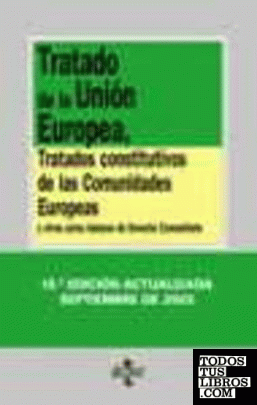 Tratado de la Unión Europea, tratados constitutivos de las Comunidades Europeas
