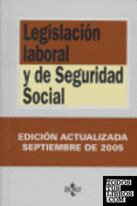 Legislación laboral y de seguridad social