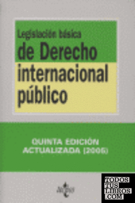 Legislación básica de derecho internacional público