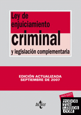 Ley de Enjuiciamiento Criminal (22ª ed.)