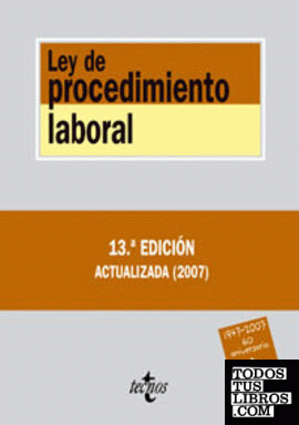 Ley de Procedimiento Laboral (13ª ed.)