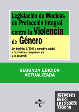 Legislación de Medidas de Protección Integral contra la Violencia de Género