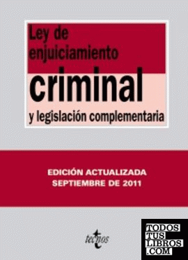 Ley de Enjuiciamiento Criminal