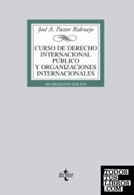 Curso de derecho internacional público y de organizaciones internacionales