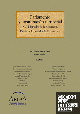 Parlamento y organización territorial