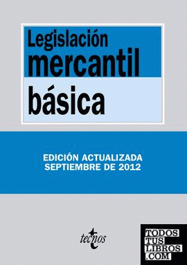 Legislación mercantil básica