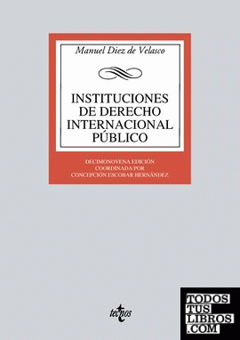Instituciones de Derecho Internacional público