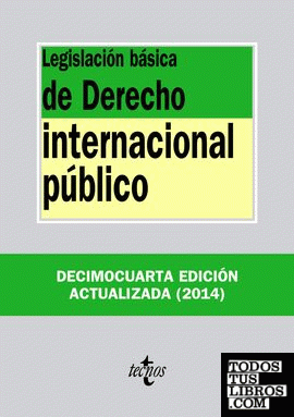 Legislación básica de Derecho Internacional público