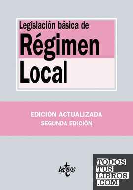 Legislación de Régimen Local