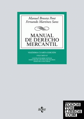 Manual de Derecho Mercantil
