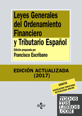 Leyes Generales del Ordenamiento Financiero y Tributario Español