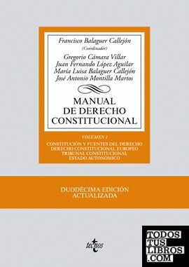 Manual de Derecho Constitucional Manual de Derecho Constitucional