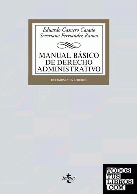 Manual básico de Derecho Administrativo