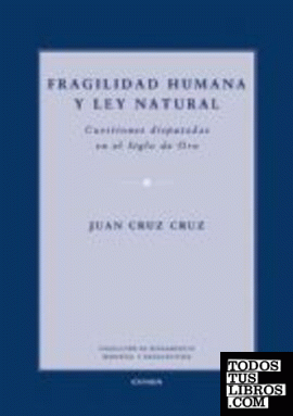 Fragilidad humana y ley natural