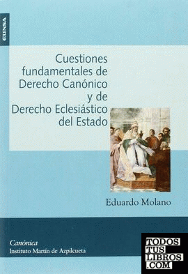 CUESTIONES FUNDAMENTALES DE DERECHO CANÓNICO Y DE DERECHO ECLESIÁSTICO