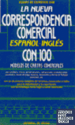 La nueva correspondencia comercial español-inglés