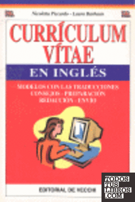 Currículum vitae en inglés
