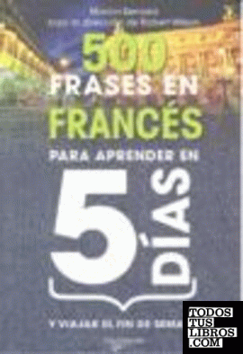 500 frases en francés para aprender en 5 días