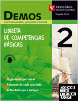 Demos 2 Extremadura Libreta Competencia Basicas. Ciencias