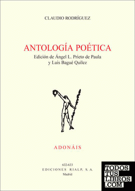 Antología Poética. Claudio Rodríguez