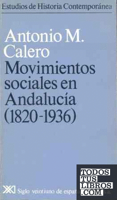 Movimientos sociales en Andalucía (1820-1936)