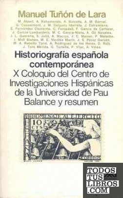 Historiografía española contemporánea