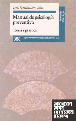 Manual de psicología preventiva
