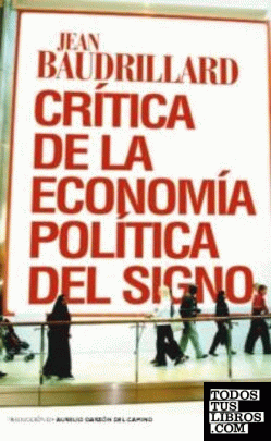 Crítica de la economía política del signo