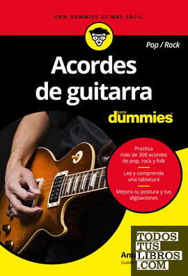 Acordes de guitarra pop/rock para Dummies