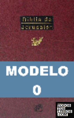 Biblia de jerusalén manual modelo 0