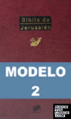 Biblia de jerusalén manual modelo 2